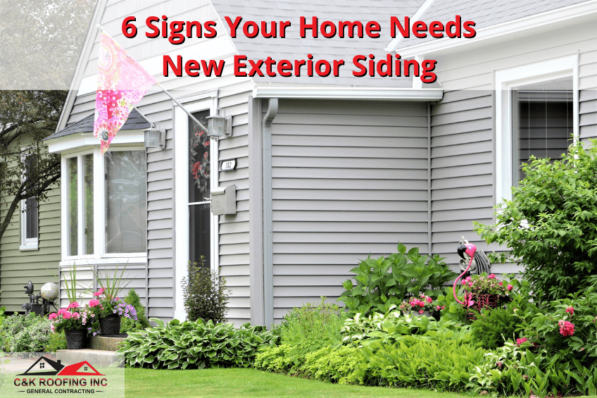 6 Signs Your Home Needs New Exterior Siding - CK Roofing - siding MA, exterior siding, siding services, commercial siding contractors, best siding company