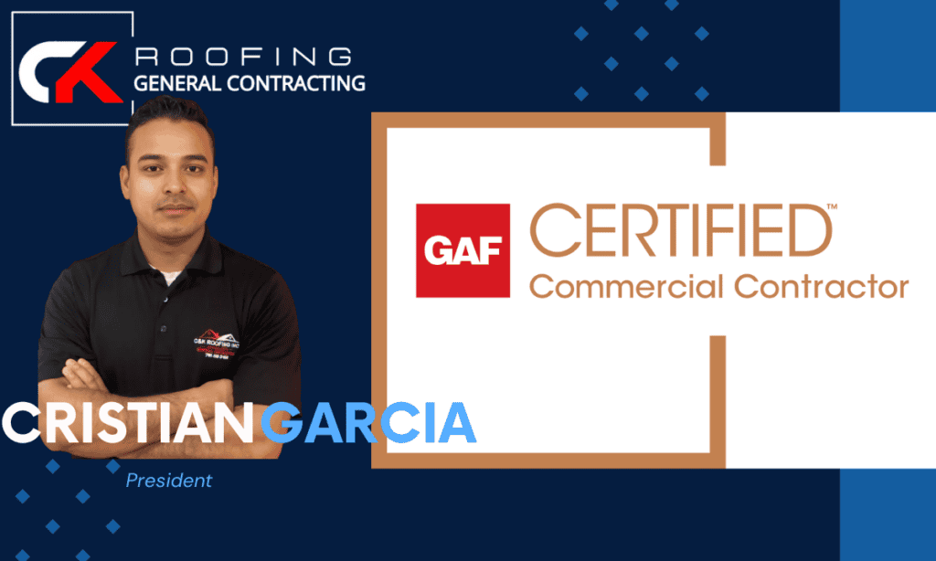 Cristian Garcia: C&K Roofing and General Contracting